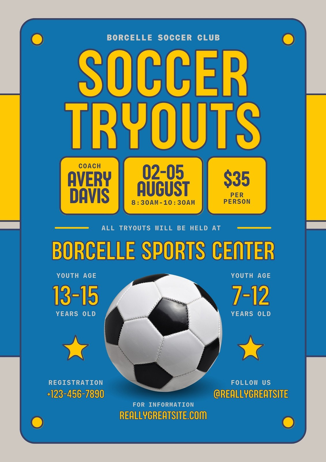 Free Printable And Customizable Sports Flyer Templates | Canva inside Sports Clips Free Haircut Printable Coupon