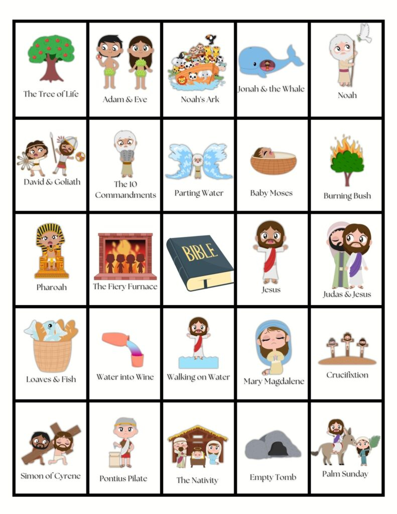 Free Printable Bible Bingo | Healing Home inside Bible Bingo Free Printables