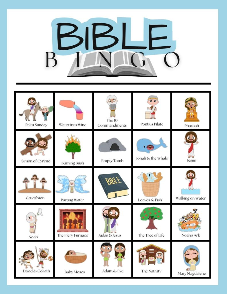 Free Printable Bible Bingo | Healing Home throughout Free Printable Bible Bingo for Preschoolers