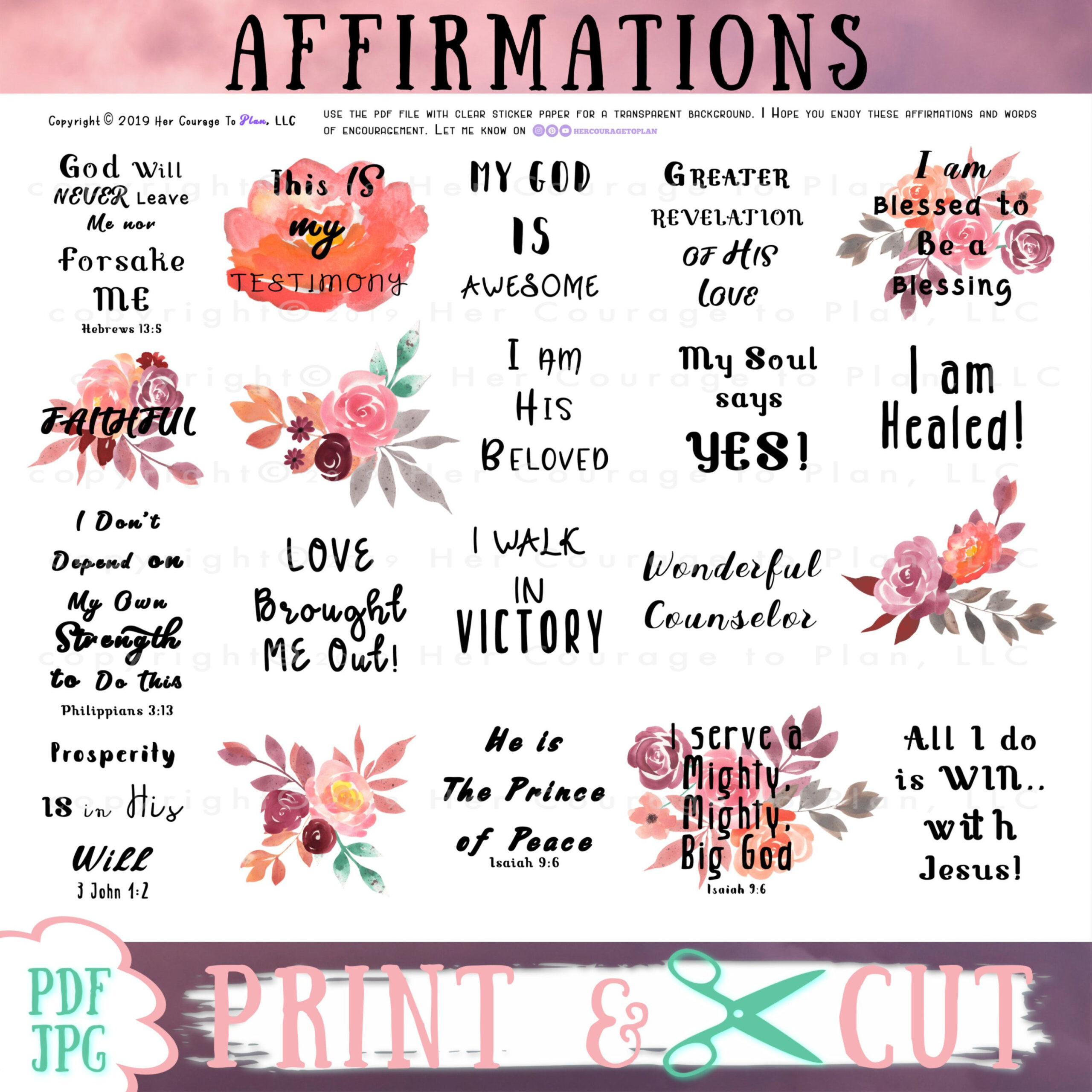 Free Printable Bible Stickers pertaining to Free Printable Bible Verse Labels