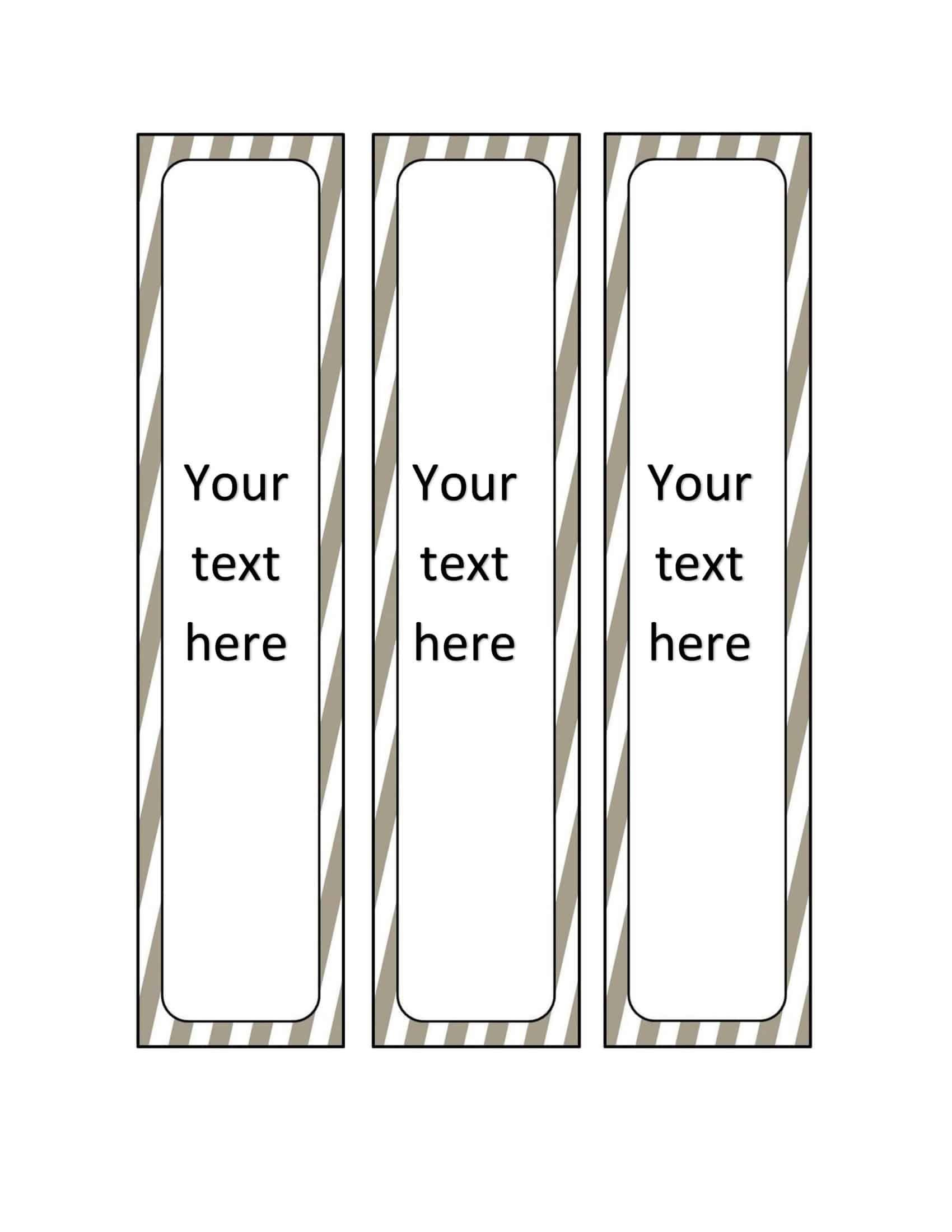 Free Printable Binder Spine Insert Templates [1, 2, 3 Inch] Label inside Printable Binder Spine Inserts Free