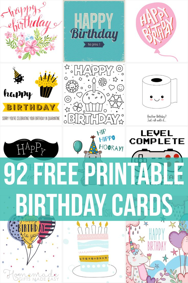 Free Printable Birthday Cards | 92 Designs with regard to Free Printable Special Occasion Cards