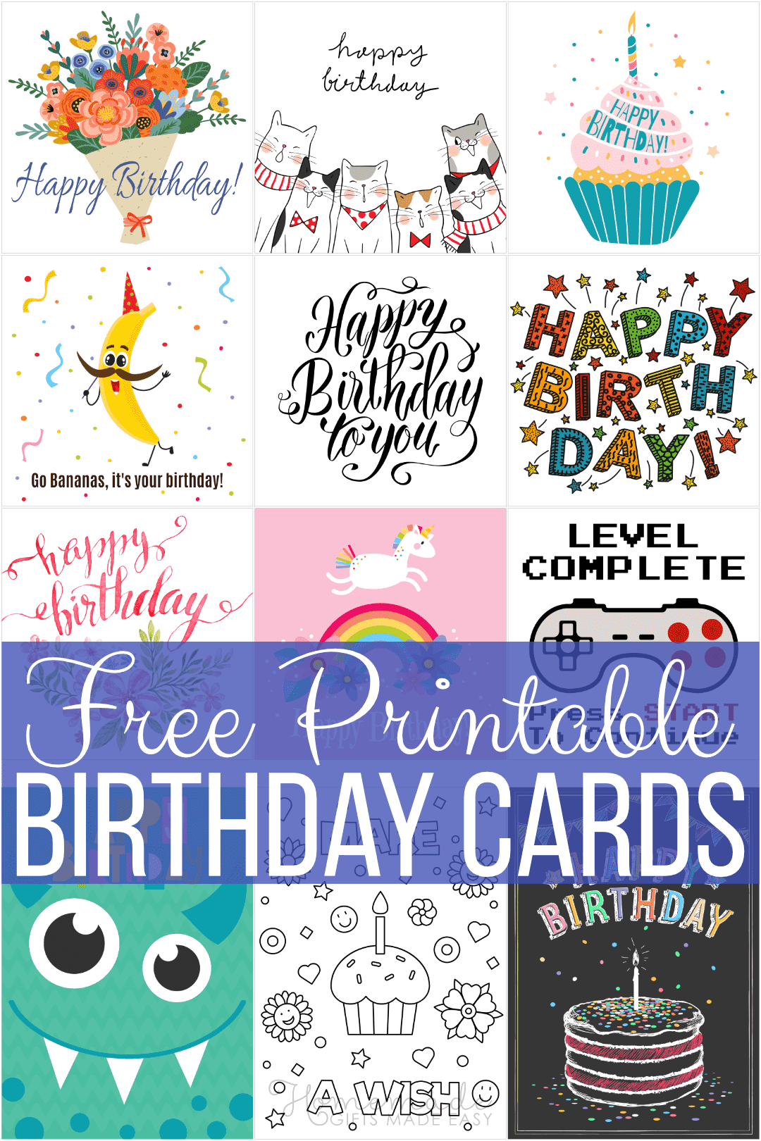 Free Printable Birthday Cards For Everyone regarding Free Printable Kids Birthday Cards Boys