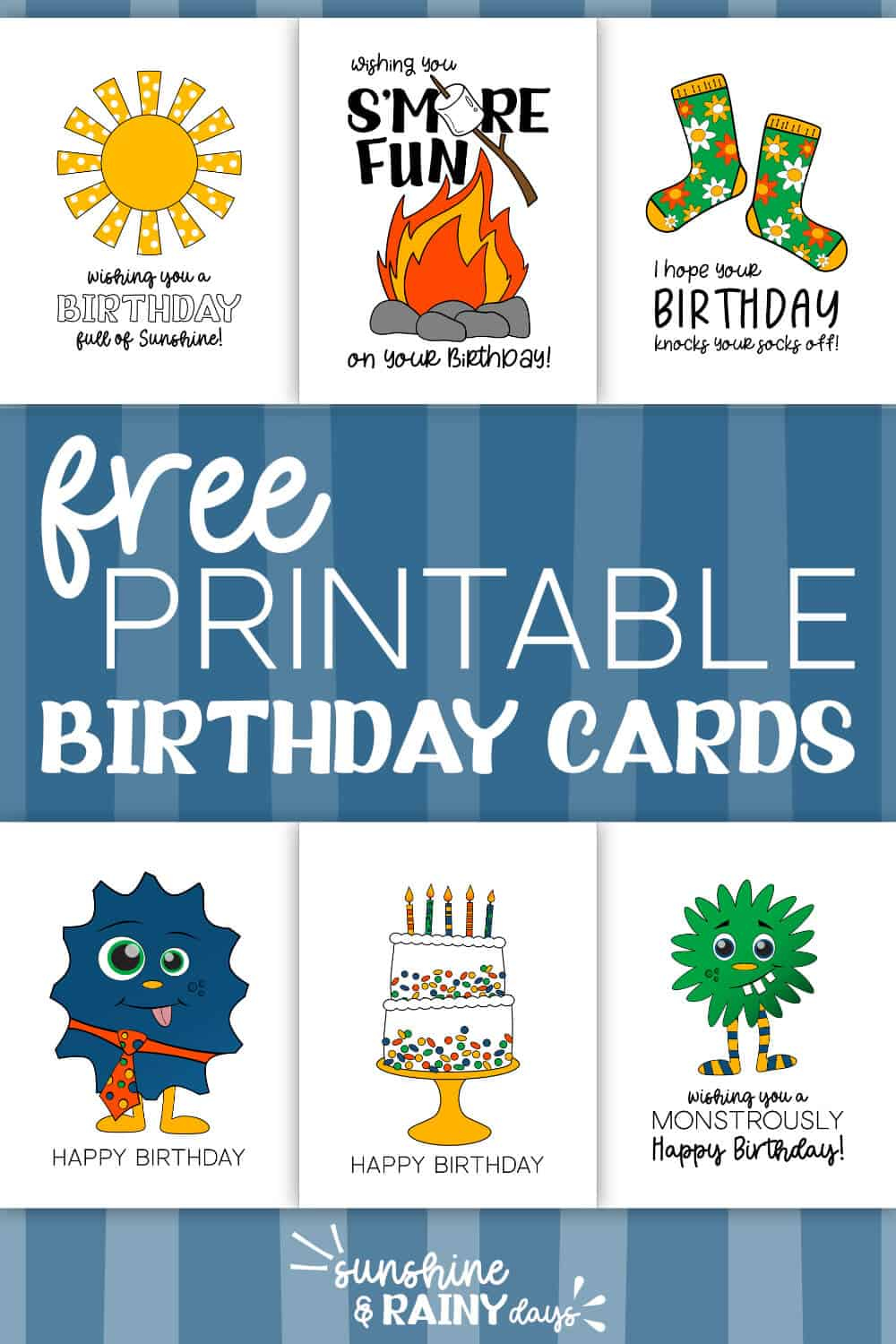 Free Printable Birthday Cards - Sunshine And Rainy Days pertaining to Free Printable Cards No Sign Up