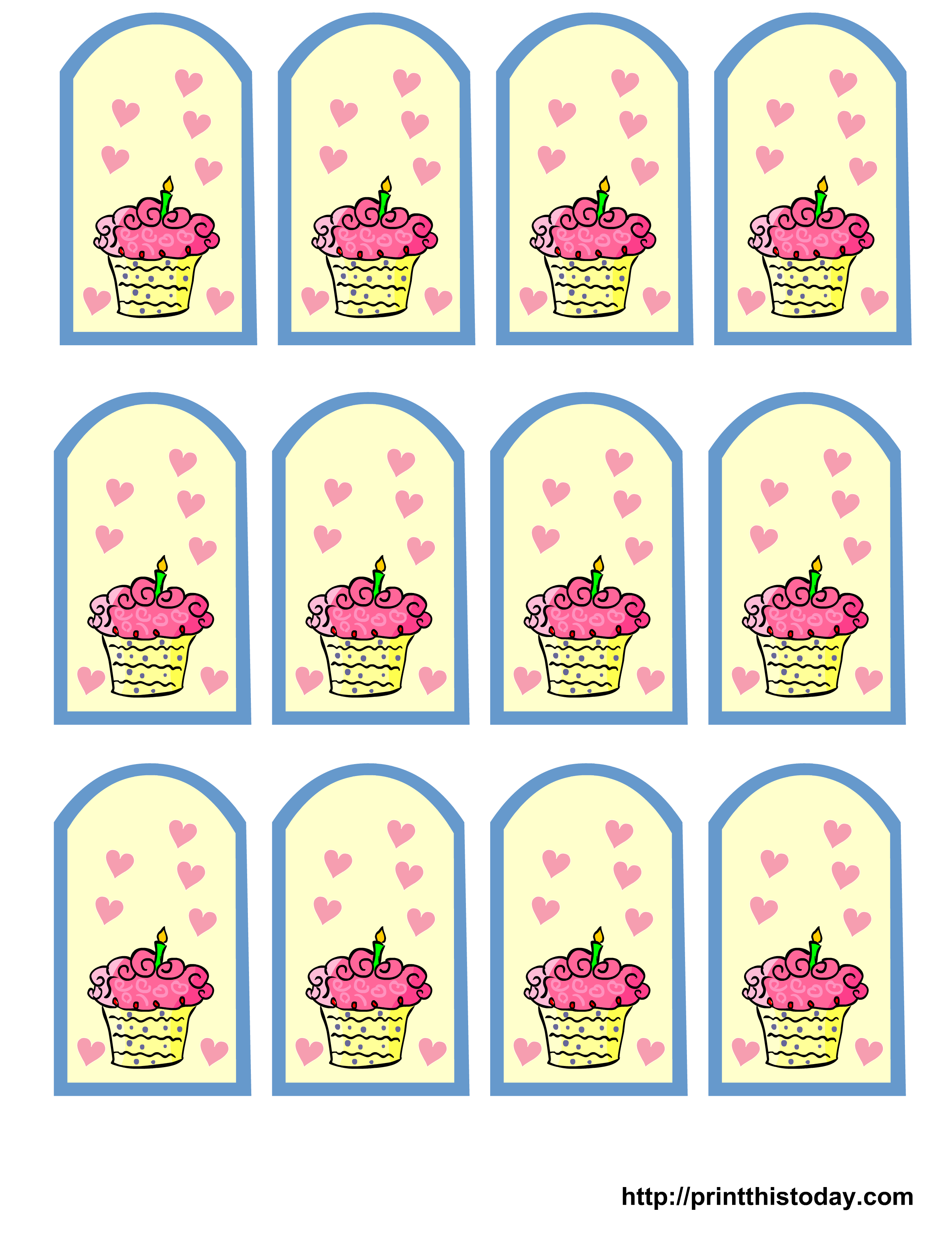 Free Printable Birthday Favor Tags | Print This Today | Free intended for Birthday Party Favor Tags Printable Free