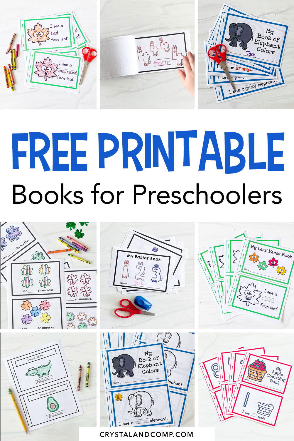 Free Printable Books For Preschoolers - Crystalandcomp intended for Free Printable Books for Kindergarten