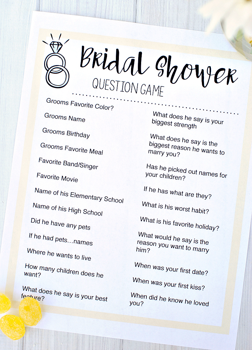 Free Printable Bridal Shower Games – Fun-Squared regarding Free Printable Bridal Shower Games And Activities