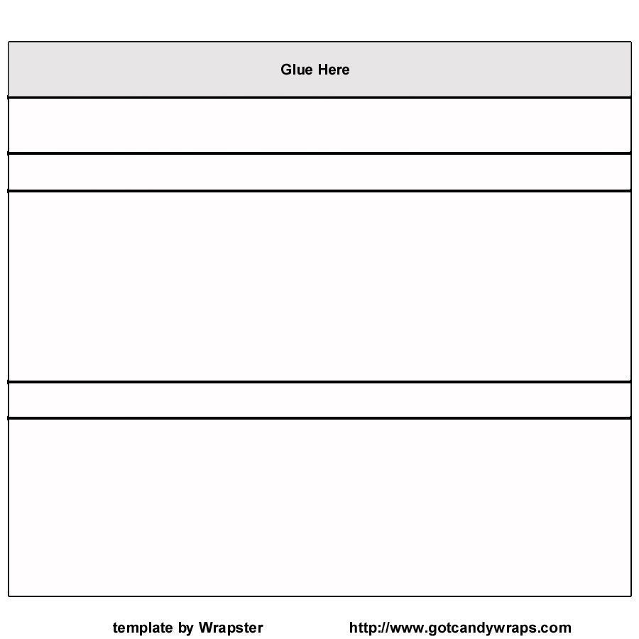 Free Printable Candy Wrapper Template - Printable Templates Free intended for Free Candy Wrapper Printable