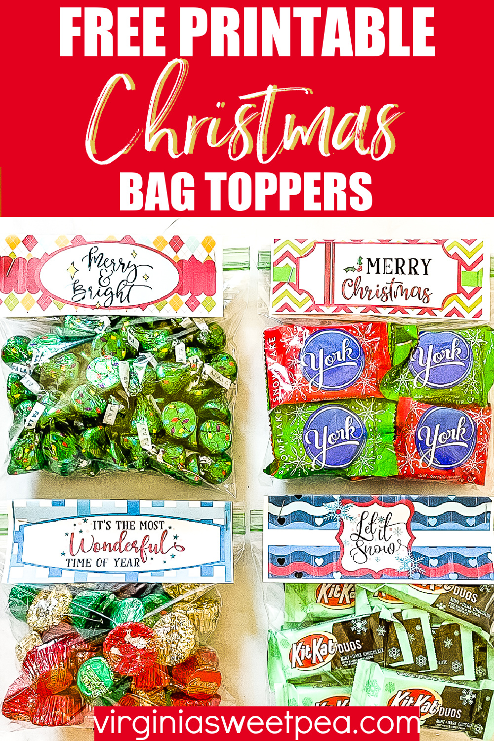 Free Printable Christmas Bag Toppers - Sweet Pea for Free Printable Christmas Bag Toppers