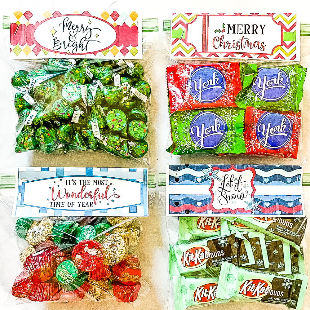 Free Printable Christmas Bag Toppers - Sweet Pea regarding Free Printable Bag Toppers