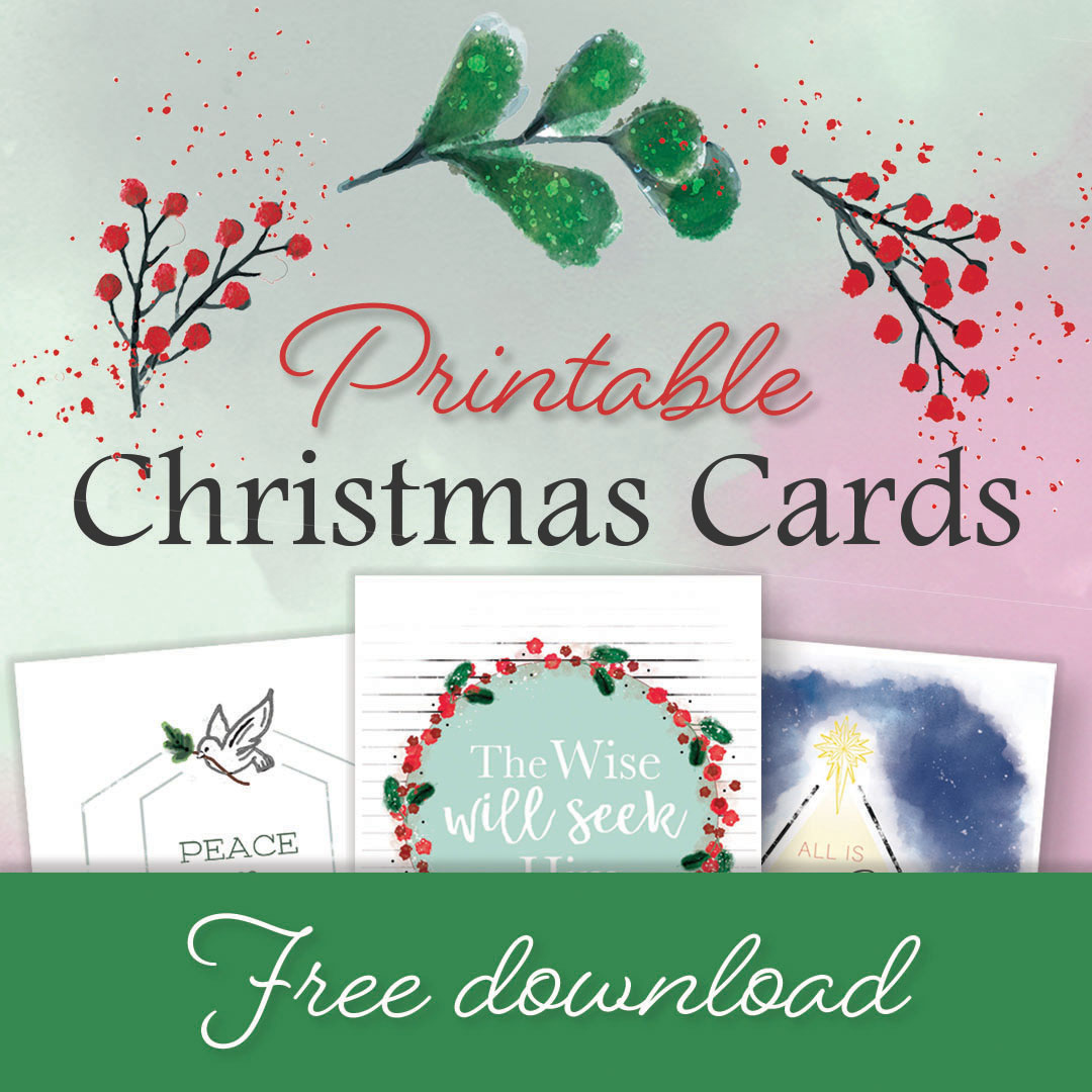 Free Printable Christmas Cards | Comresources intended for Free Printable Christmas Cards