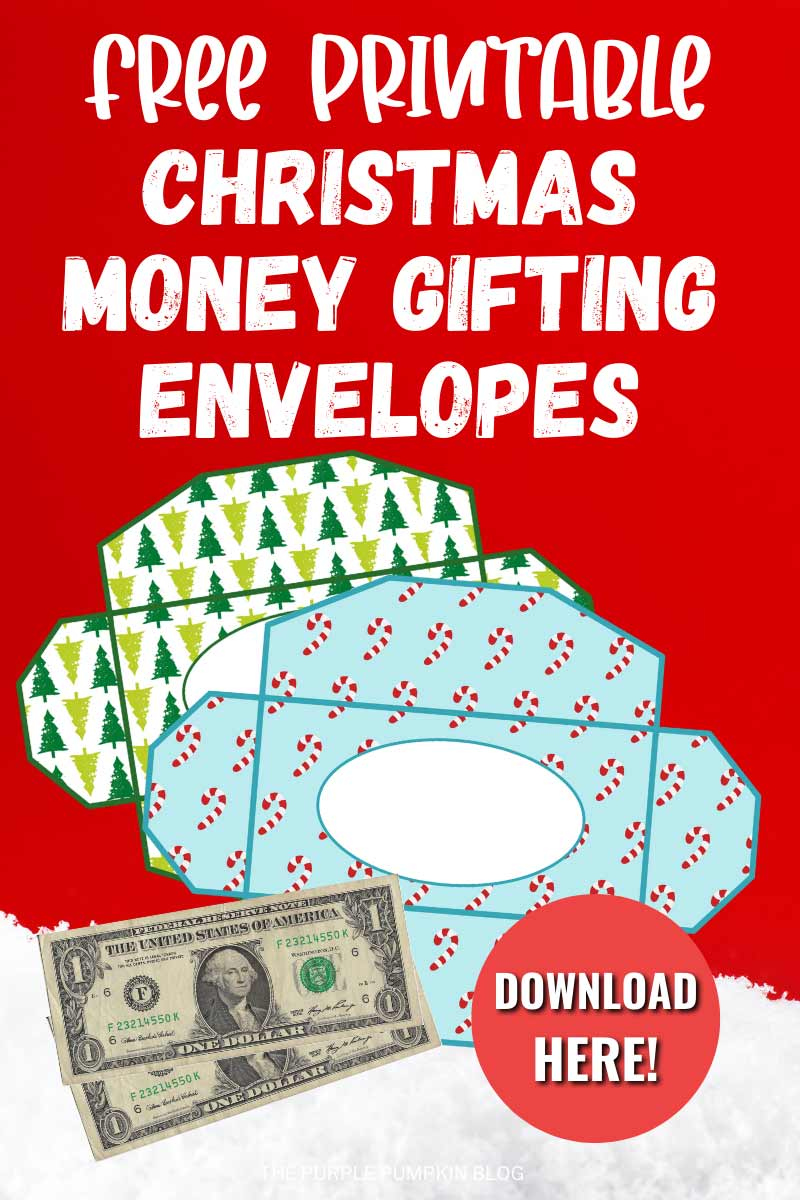 Free Printable Christmas Envelope Template For Cash Money Gifts regarding Christmas Money Wallets Free Printable