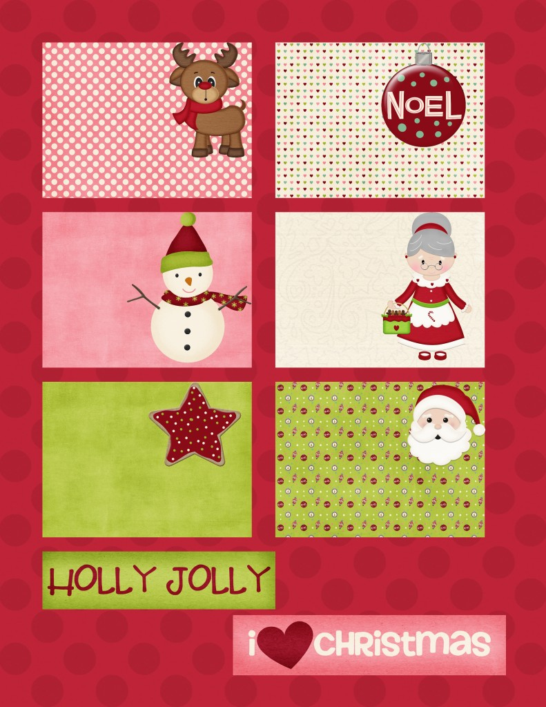 Free Printable Christmas Gift Tags - Dear Creatives throughout Free Printable Christmas Price Tags