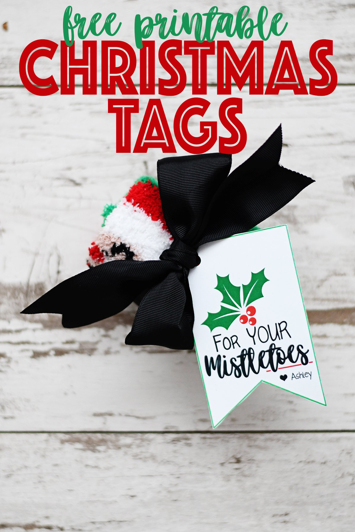 Free Printable Christmas Gift Tags : For Your Mistletoes — Pink with regard to Free Printable Mistletoe Tags
