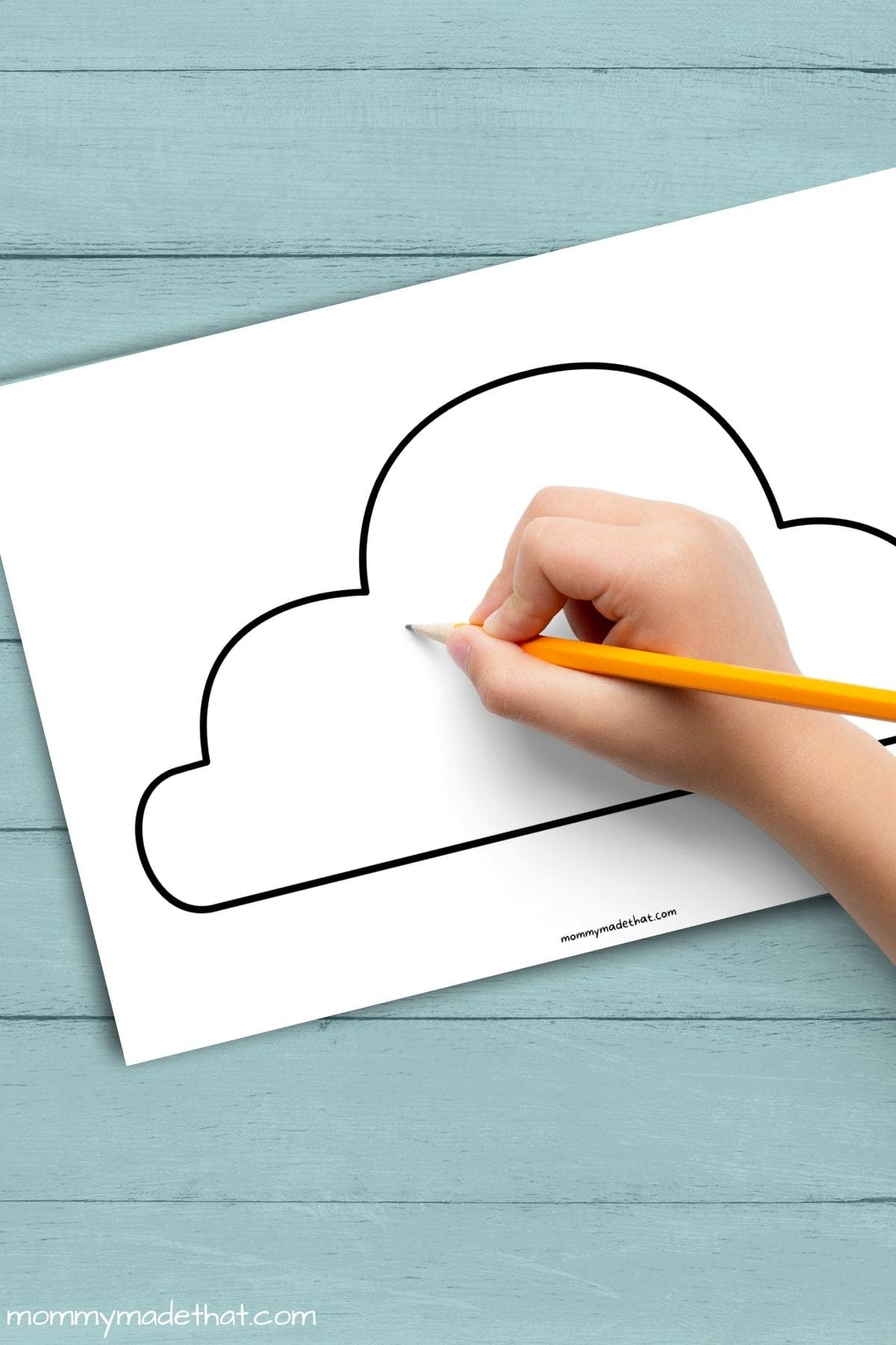 Free Printable Cloud Templates For Fun Spring Crafts throughout Free Printable Cloud Stationery