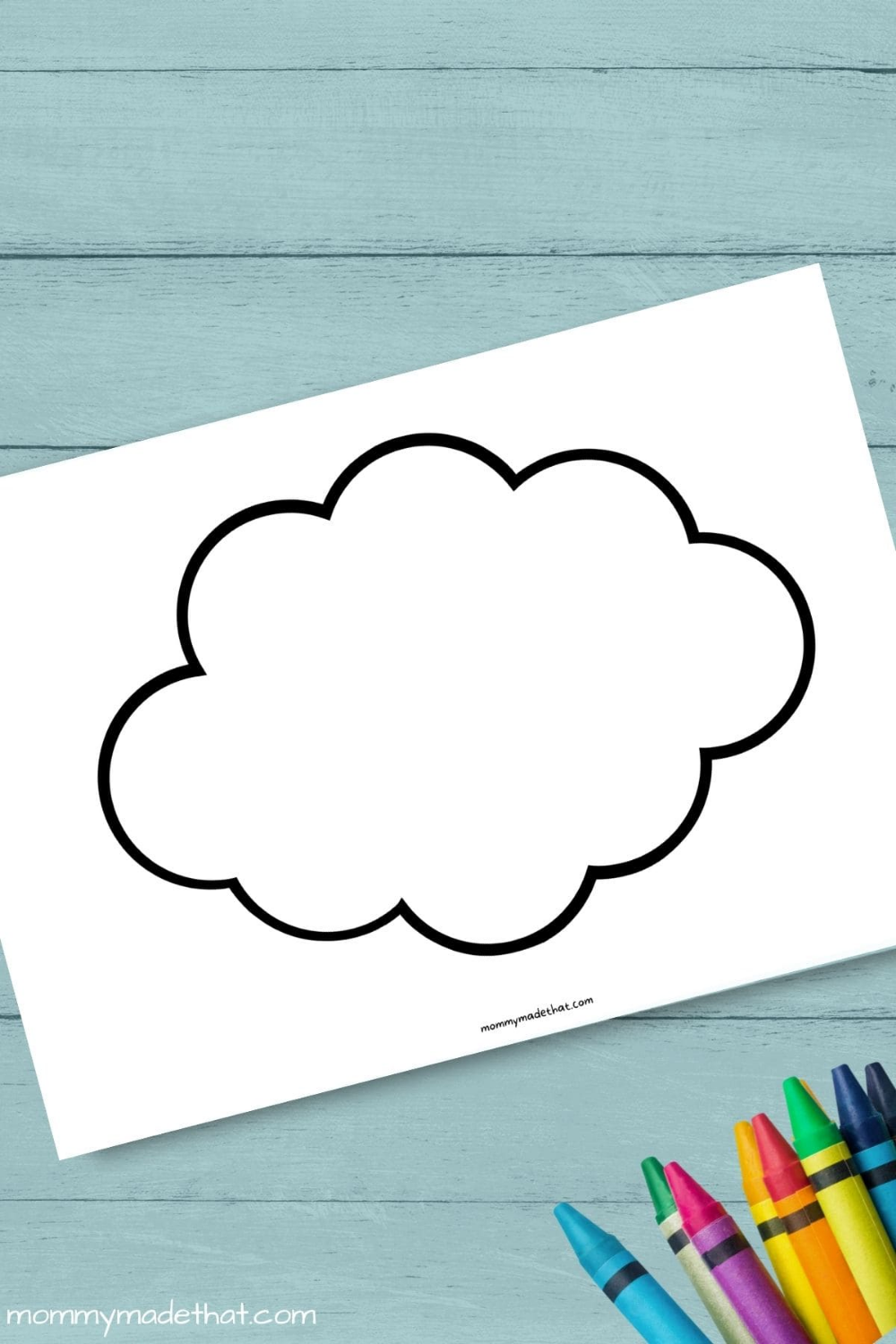 Free Printable Cloud Templates For Fun Spring Crafts | Weather within Free Printable Cloud Stationery