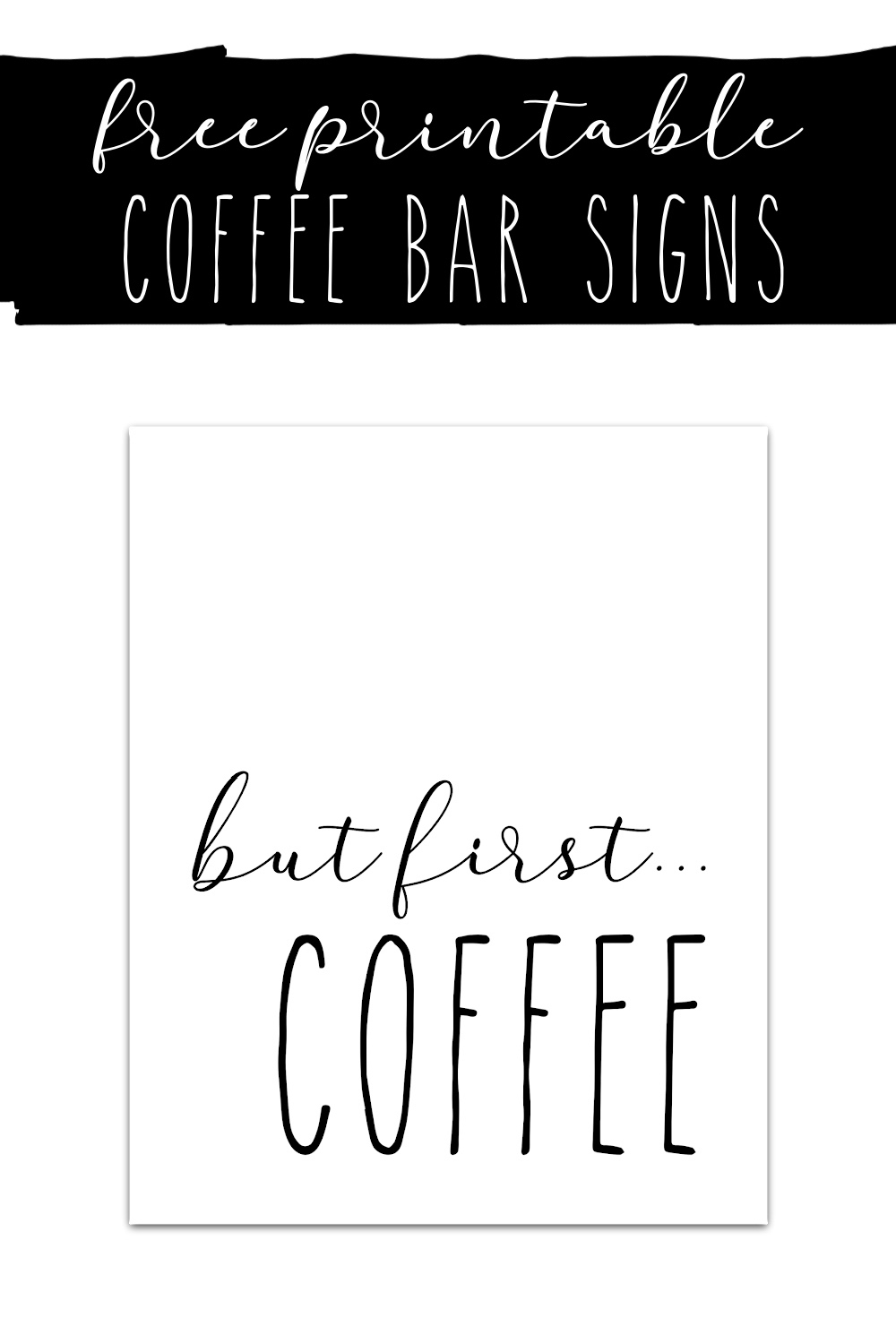 Free Printable Coffee Bar Signs - Extreme Couponing Mom inside Free Printable Coffee Bar Signs