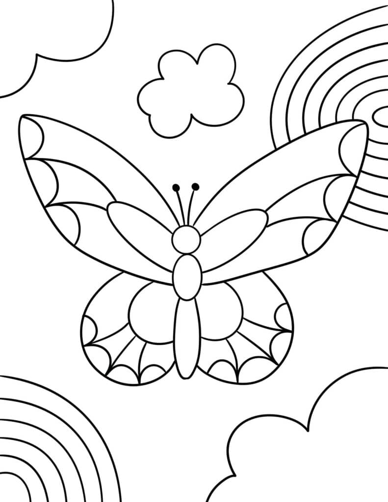 Free Printable Coloring Pages! ⋆ The Hollydog Blog intended for Free Printable Color Sheets For Preschool