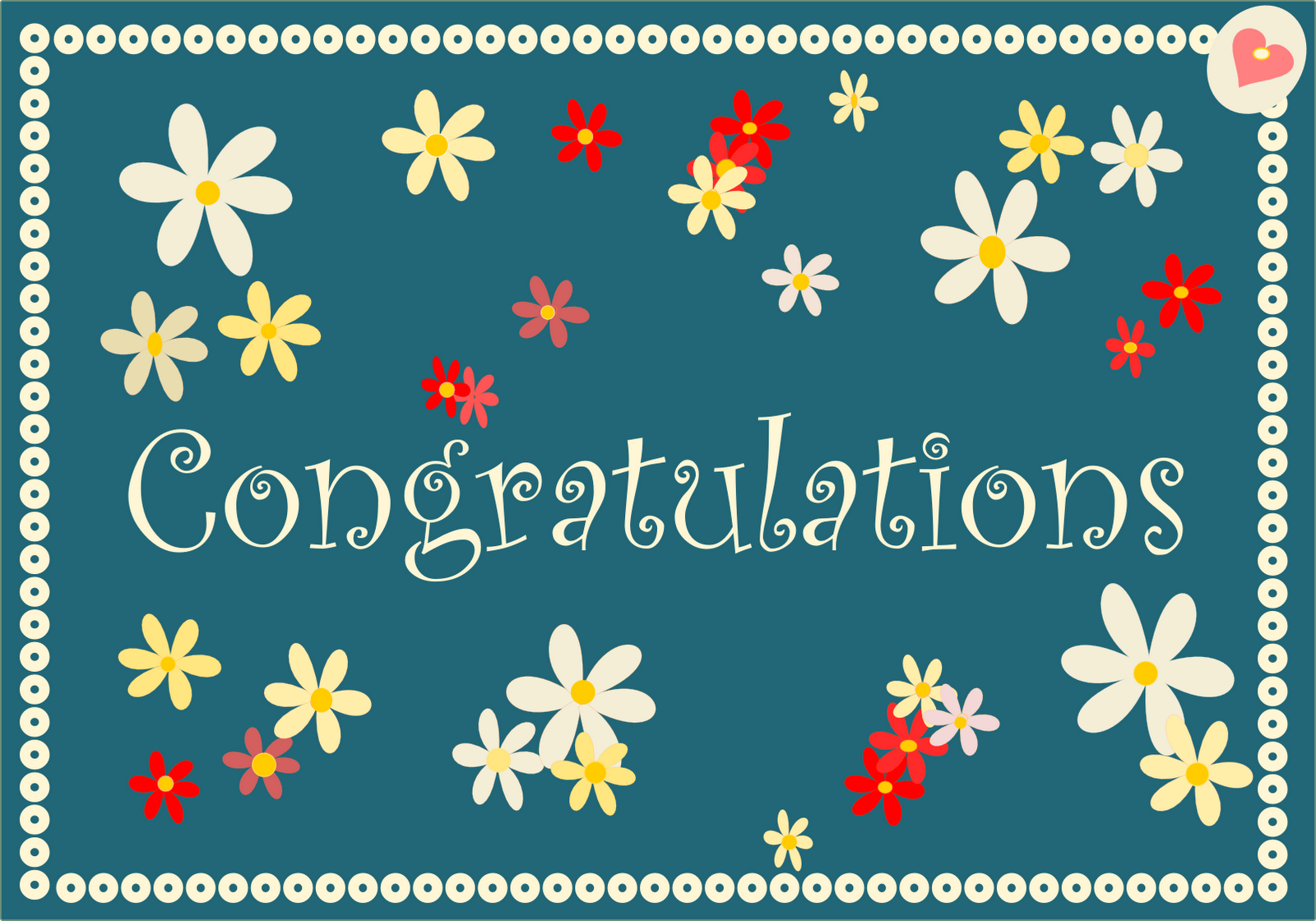 Free Printable Congratulations Cards In Retro Colors in Free Printable Congratulations Cards