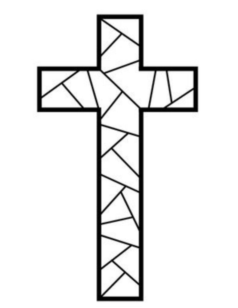 Free Printable Cross Coloring Pages with Free Printable Cross