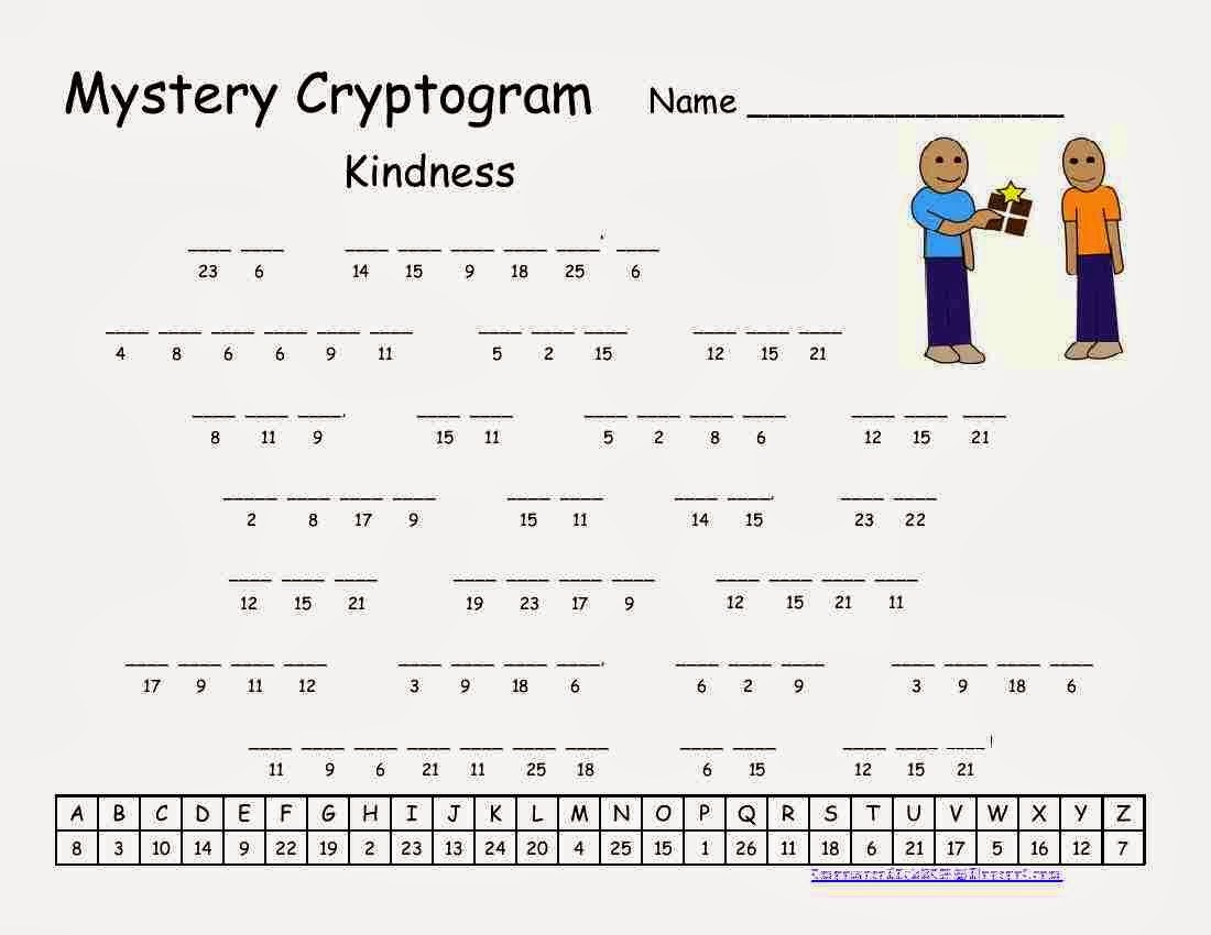 Free Printable Cryptoquip Puzzles within Free Printable Cryptoquip Puzzles