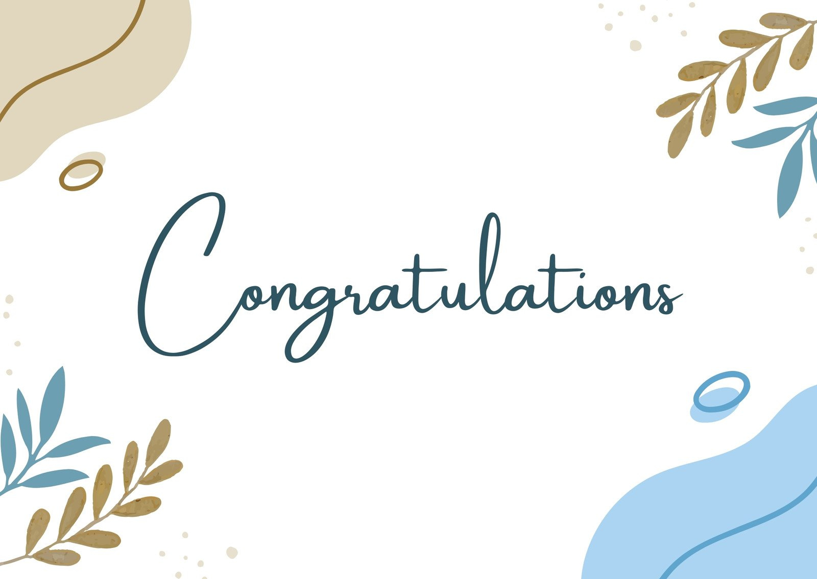 Free, Printable Custom Congratulation Card Templates | Canva pertaining to Free Printable Congratulations Cards