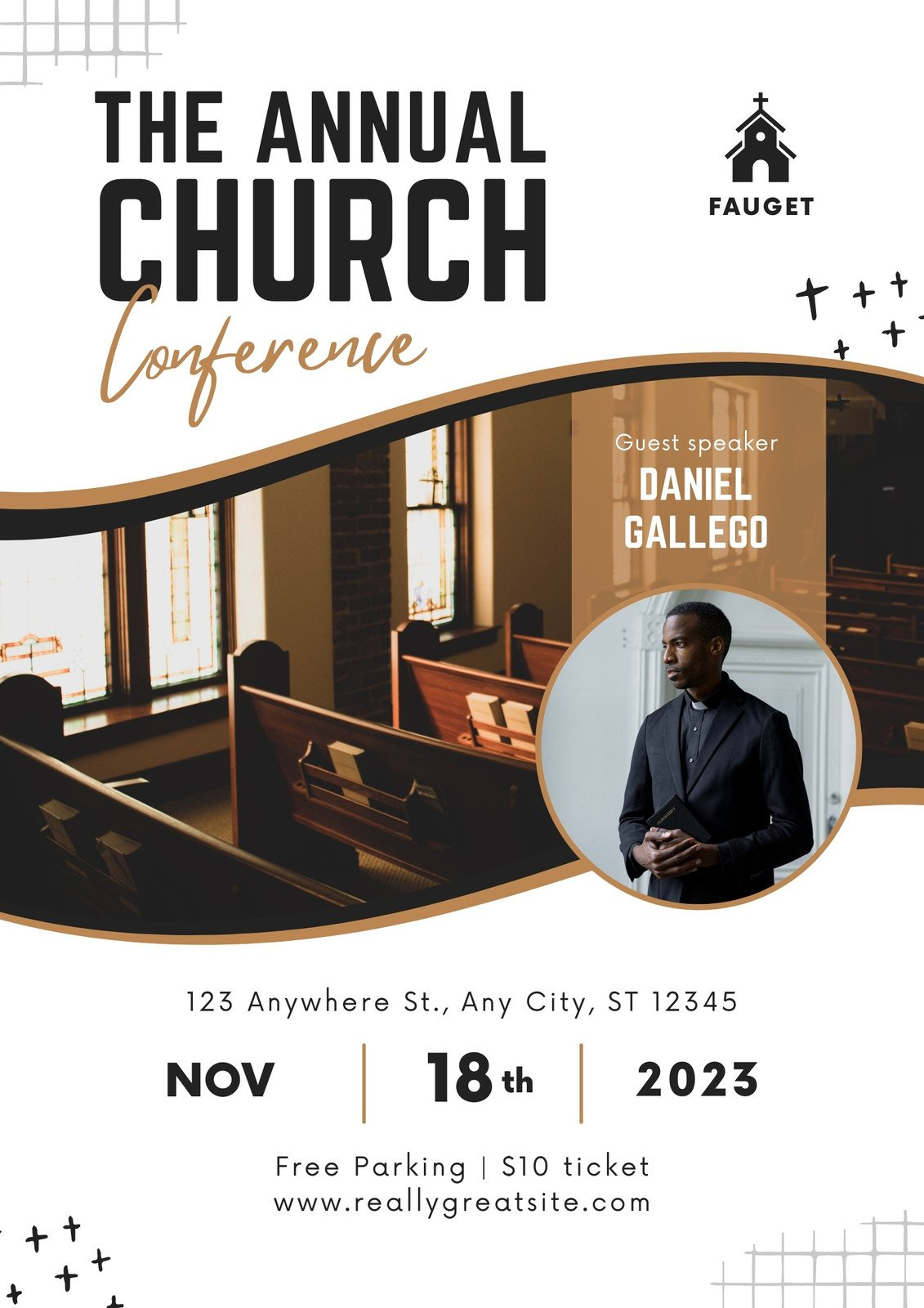 Free Printable, Customizable Church Flyer Templates | Canva throughout Free Printable Flyers for Church