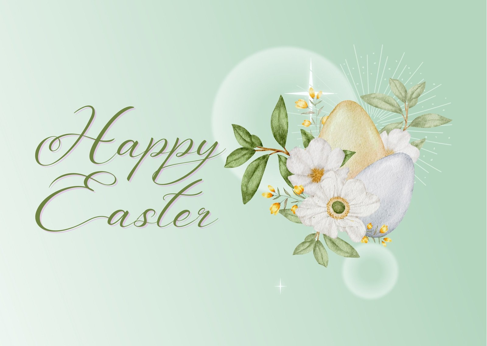 Free Printable, Customizable Easter Card Templates | Canva intended for Free Printable Easter Greeting Cards