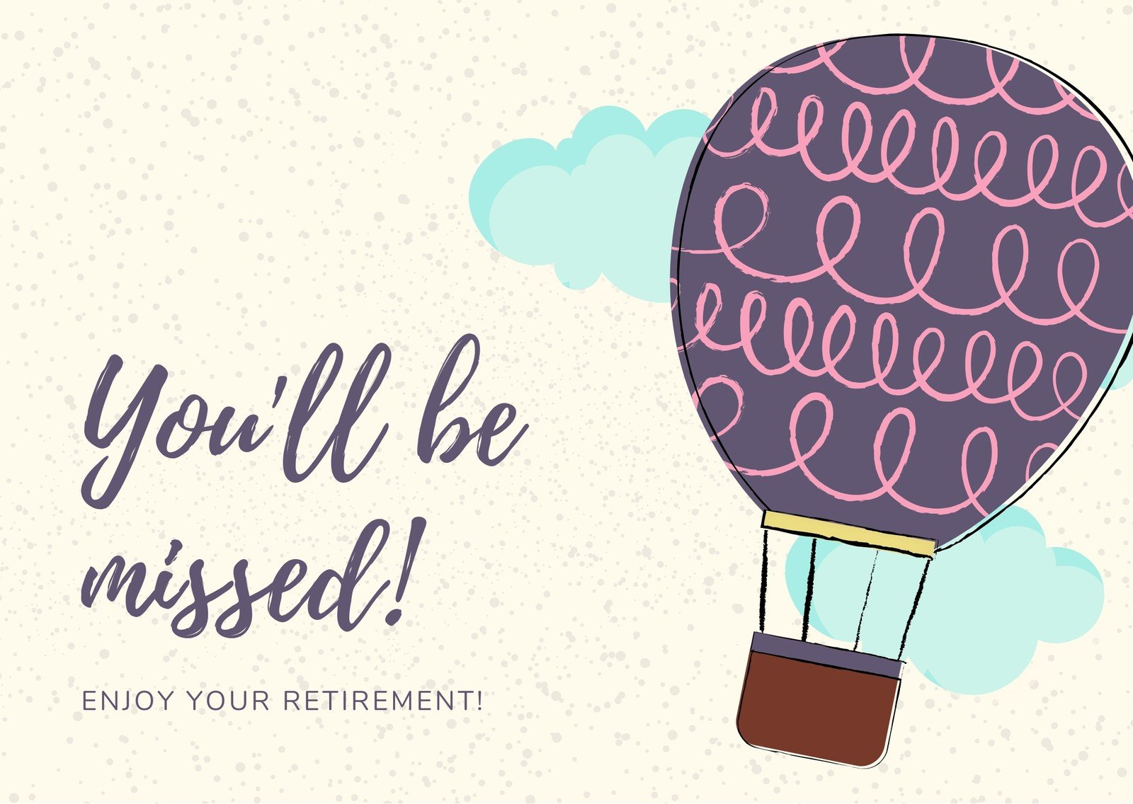 Free Printable, Customizable Retirement Card Templates | Canva pertaining to Free Printable Retirement Cards