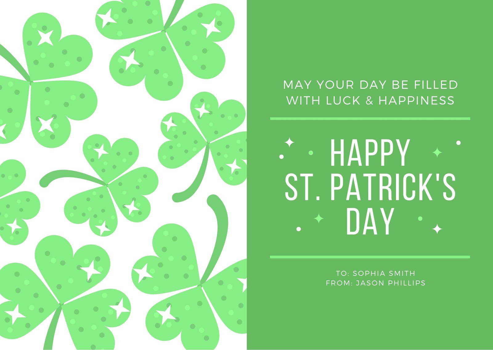 Free Printable, Customizable St. Patrick&amp;#039;S Day Card Templates | Canva inside Free Printable St Patrick&amp;amp;#039;s Day Card