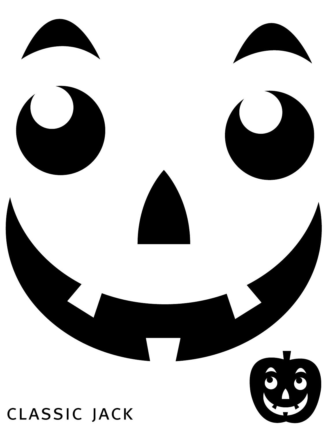 Free Printable Easy Funny Jack O Lantern Face Stencils Patterns regarding Jack O Lantern Templates Printable Free