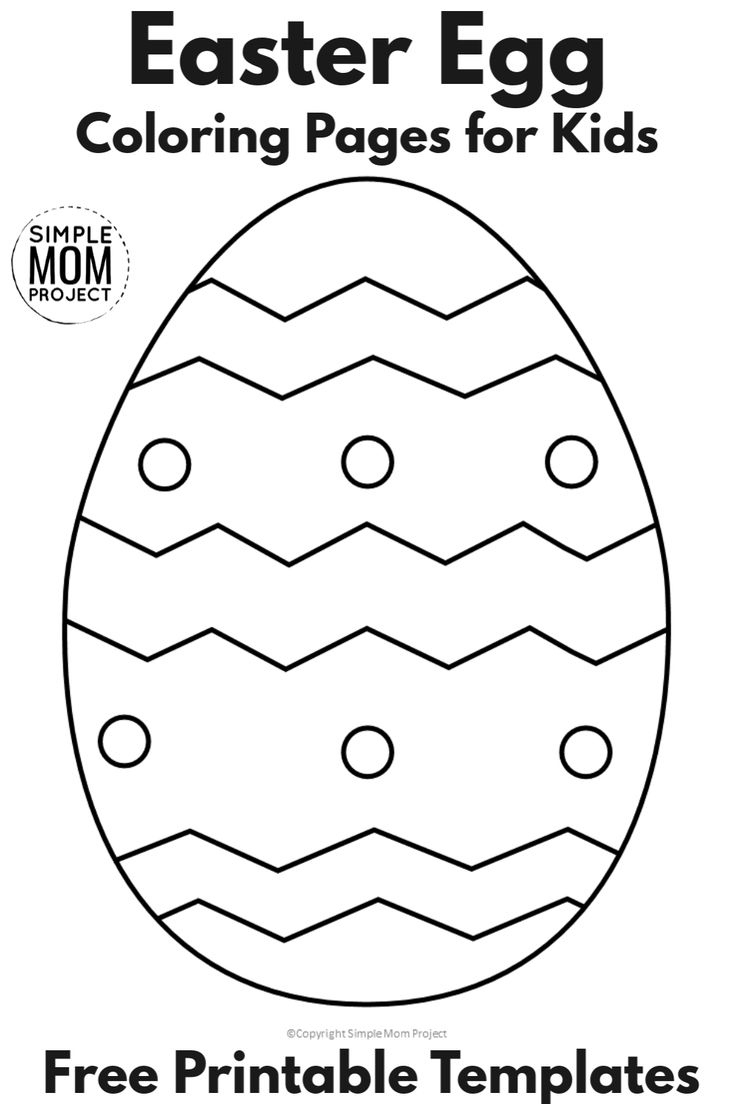 Free Printable Egg Template | Easter Egg Coloring Pages, Coloring regarding Easter Egg Template Free Printable