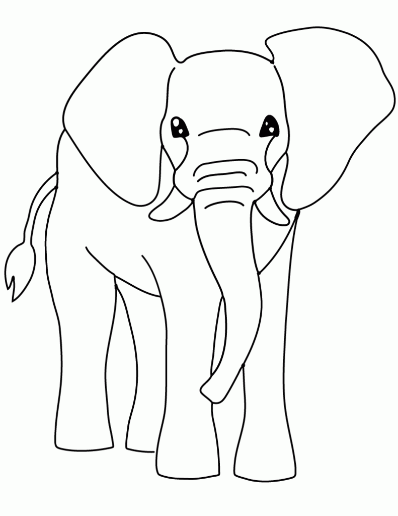 Free Printable Elephant Coloring Pages For Kids | Elephant with regard to Free Printable Elephant Pictures