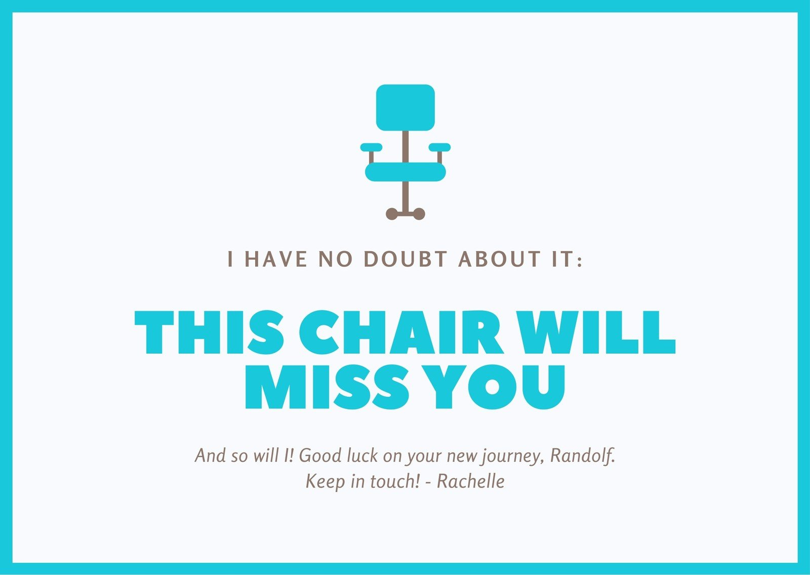 Free, Printable Farewell Card Templates To Personalize Online | Canva in Free Printable Farewell Card For Coworker