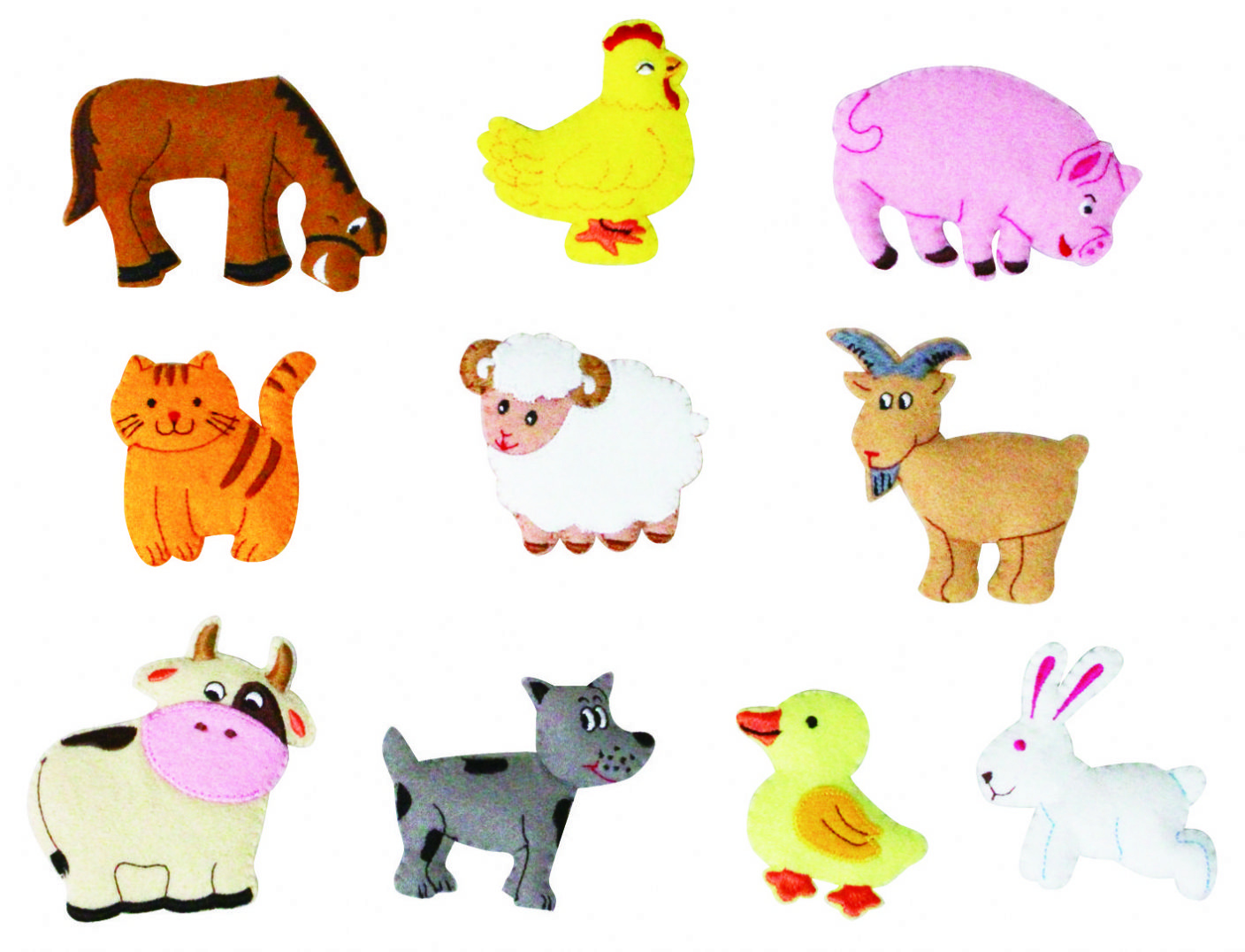 Free Printable Farm Animal Cutouts for Free Printable Farm Animal Cutouts