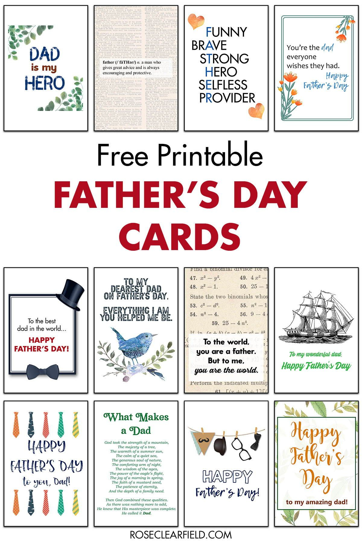 Free Printable Father&amp;#039;S Day Cards | Father&amp;#039;S Day Printable, Free inside Free Printable Funny Father&amp;#039;S Day Cards