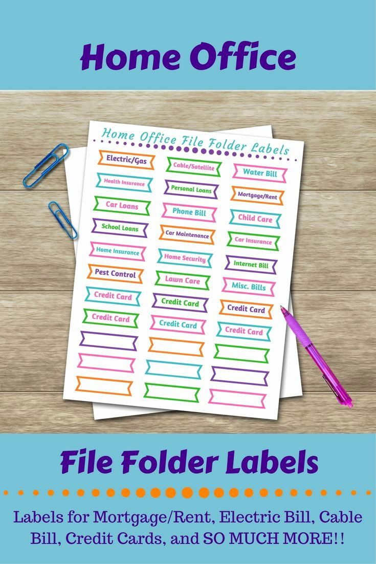 Free Printable File Folder Labels Elegant 25 Unique File Folder with Free Printable File Labels