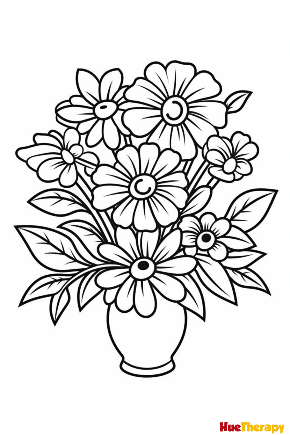 Free Printable Flower Coloring Pages For All Ages with regard to Free Printable Flower Coloring Pages For Adults