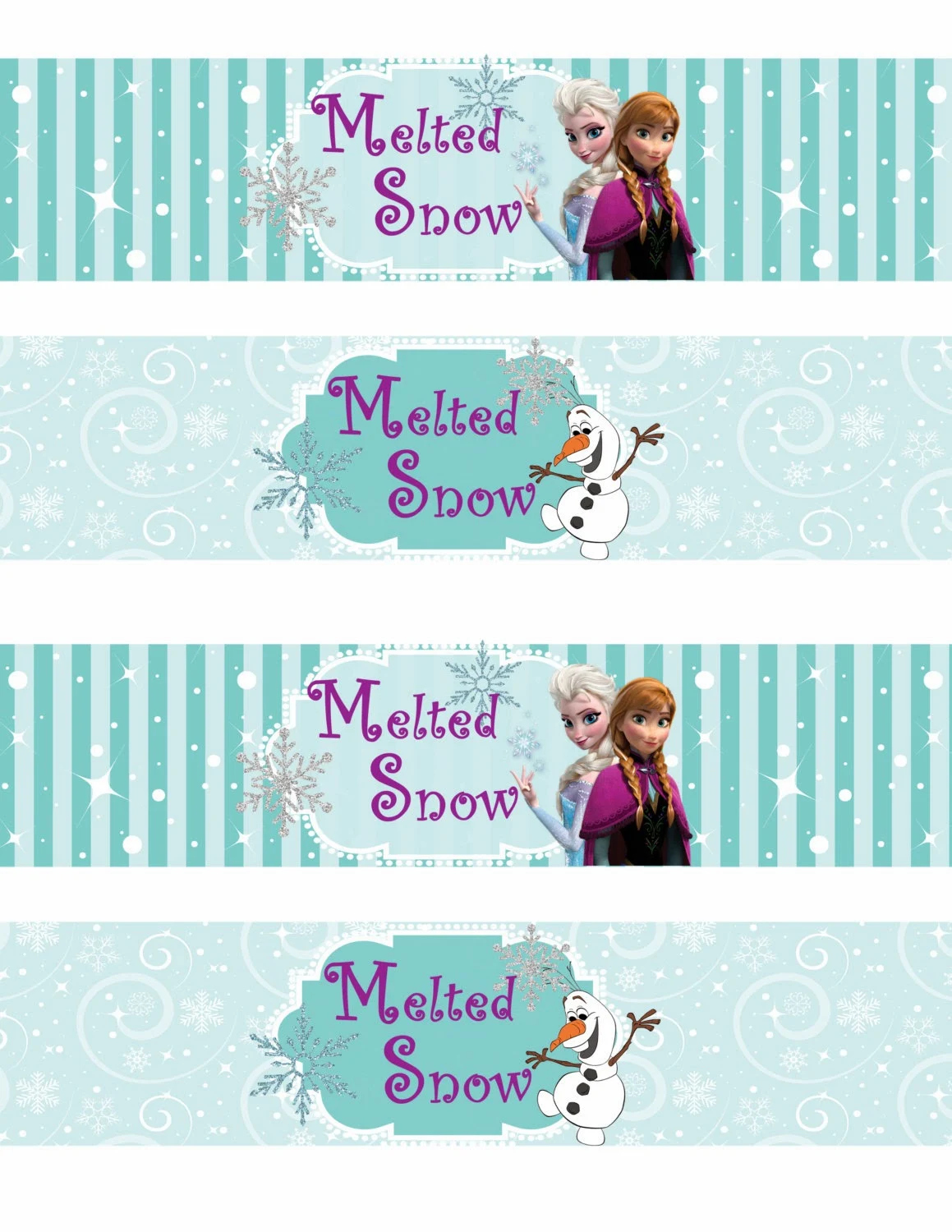 Free Printable Frozen Labels. - Oh My Fiesta! In English pertaining to Free Printable Disney Address Labels