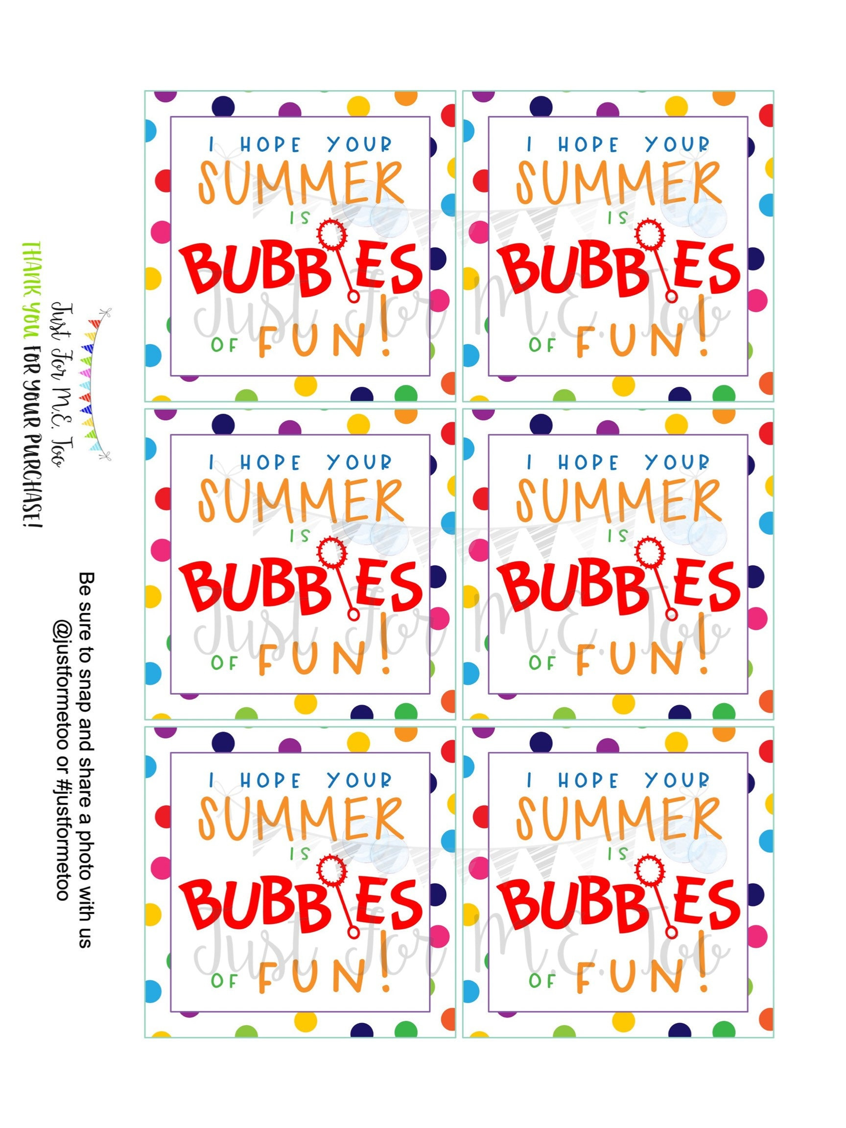 Free Printable Gift Tags For Bubbles Shopping | Tunisia.cospe intended for Free Printable Gift Tags for Bubbles