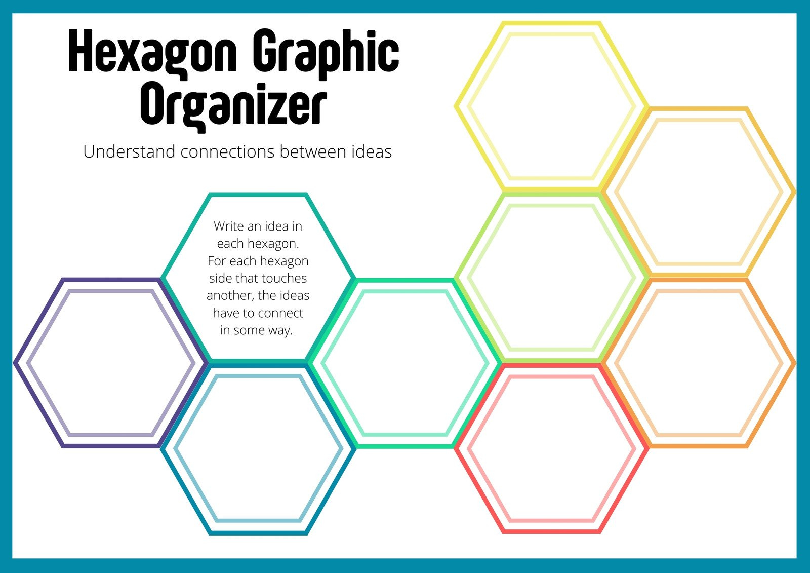 Free Printable Graphic Organizer Templates To Customize | Canva with regard to Free Printable Graphic Organizers