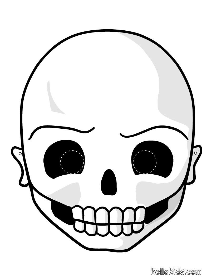 Free Printable Halloween Masks For All Ages intended for Free Printable Face Masks