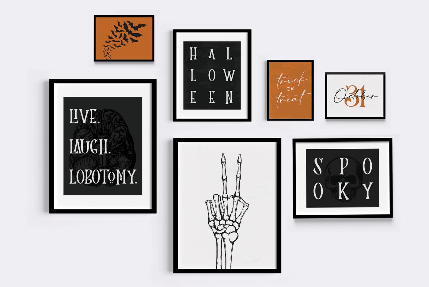 Free Printable Halloween Wall Art - Favorite Printables within Free Printable Wall Art Decor