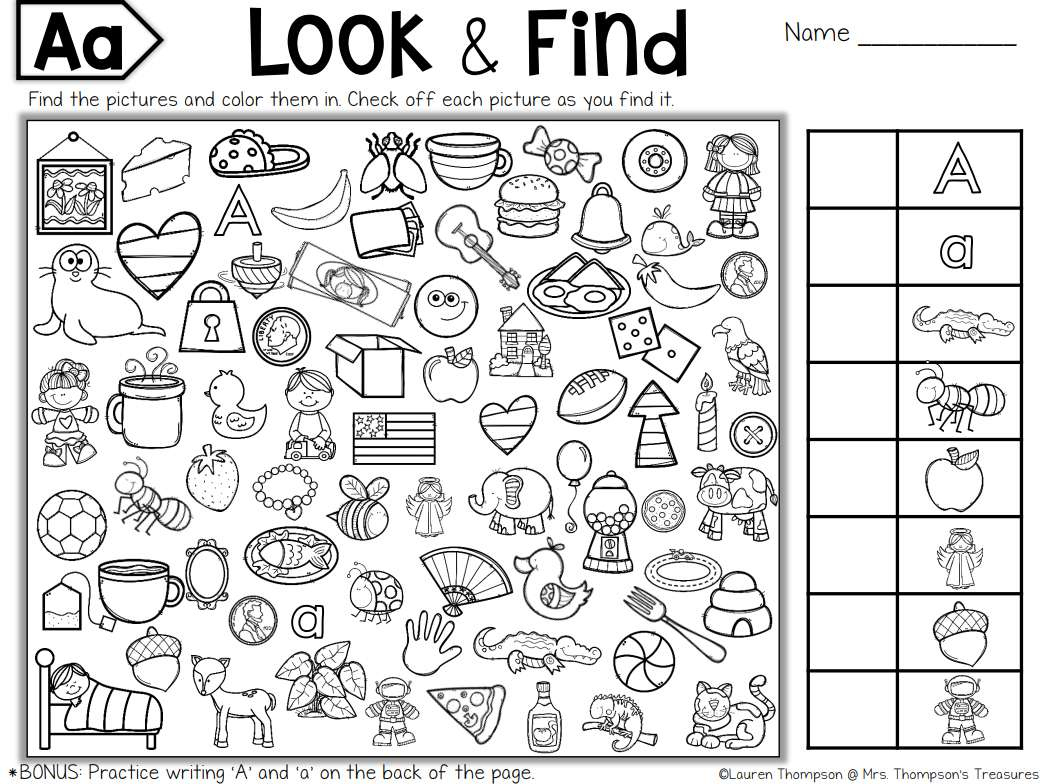 Free, Printable Hidden Picture Puzzles For Kids throughout Free Printable Seek and Find