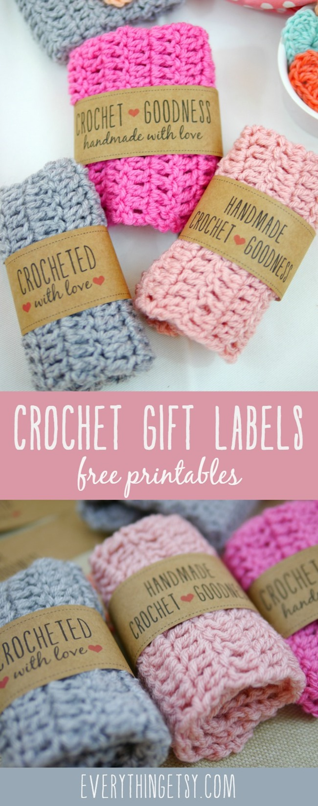 Free Printable Knit Gift Labels - Everythingetsy throughout Free Printable Knitting Labels