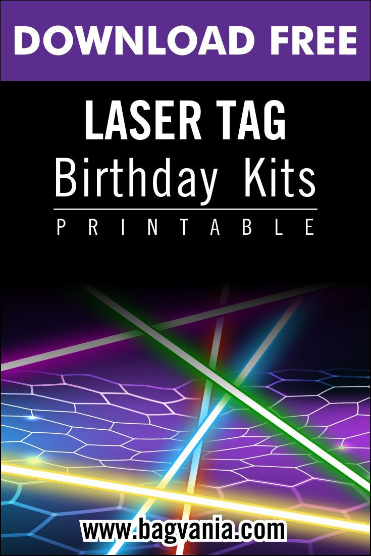 Free Printable Laser Tag Birthday Party Kits Template | Laser Tag regarding Free Printable Laser Tag Invitation Template