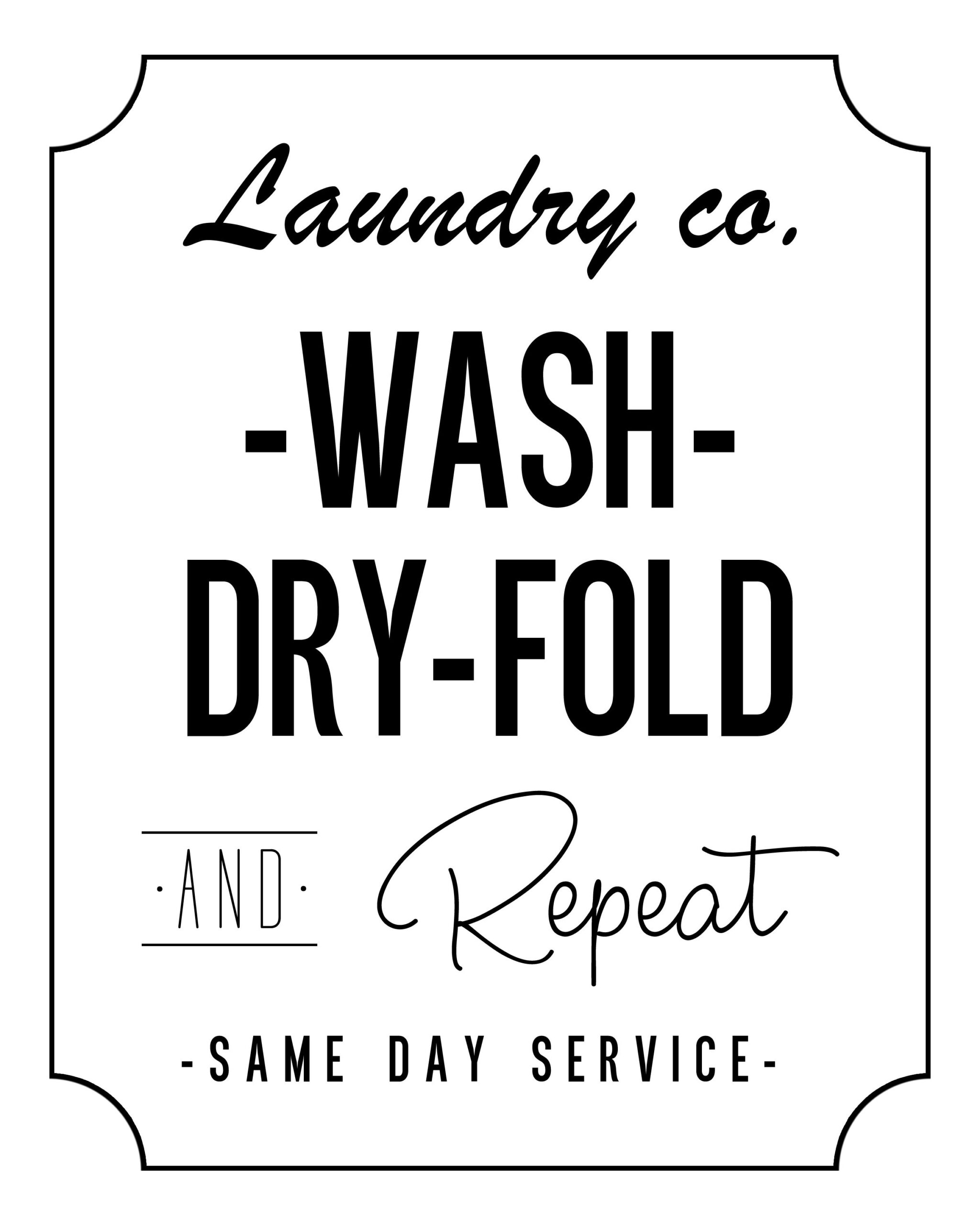 Free Printable Laundry Room Wall Art | The Cottage Market pertaining to Free Printable Laundry Room Signs