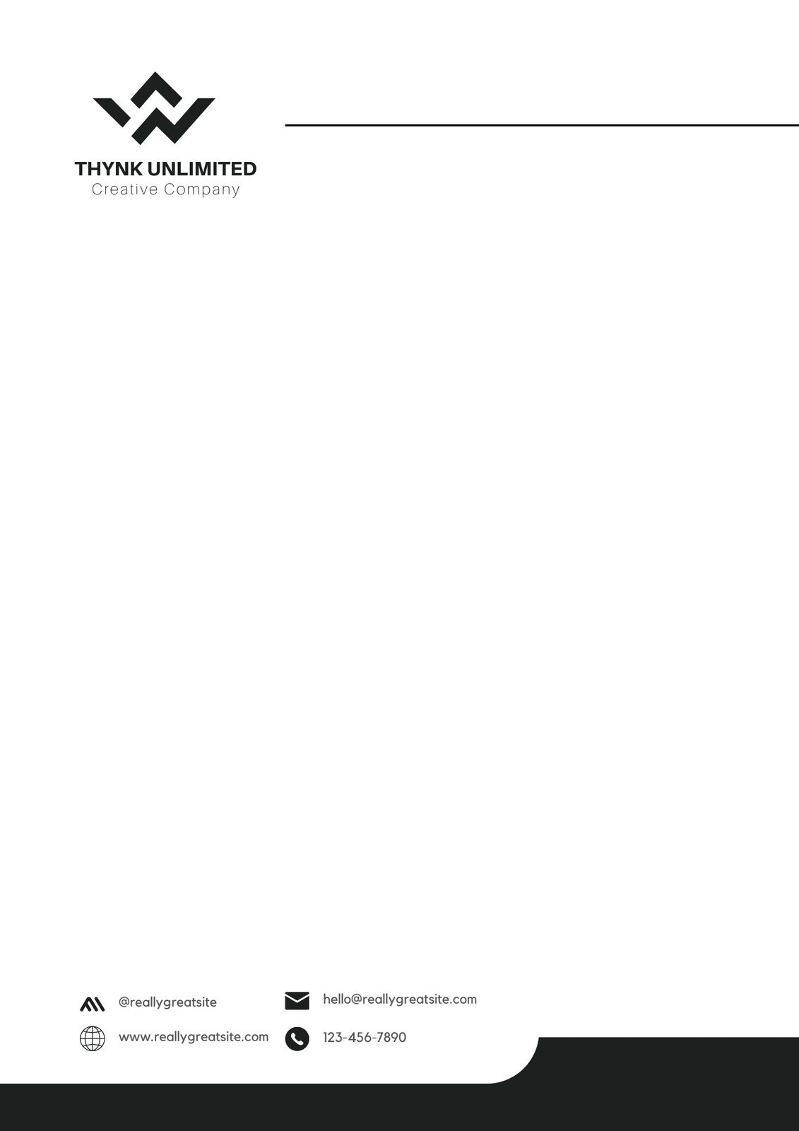 Free Printable Letterhead Templates You Can Customize | Canva regarding Free Printable Letterhead Templates