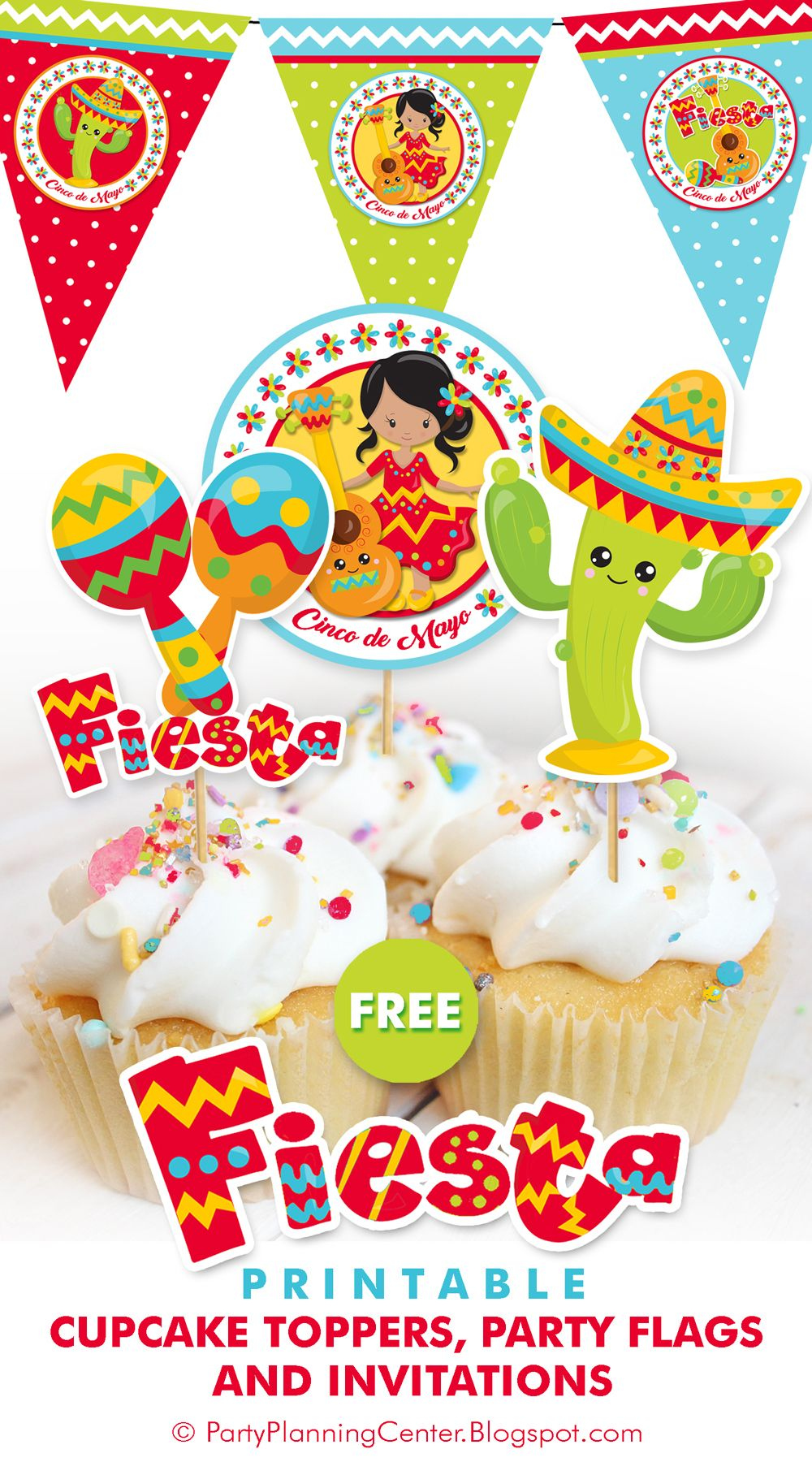 Free Printable Mexican Fiesta Party Decorations for Free Printable Mexican Party Decorations