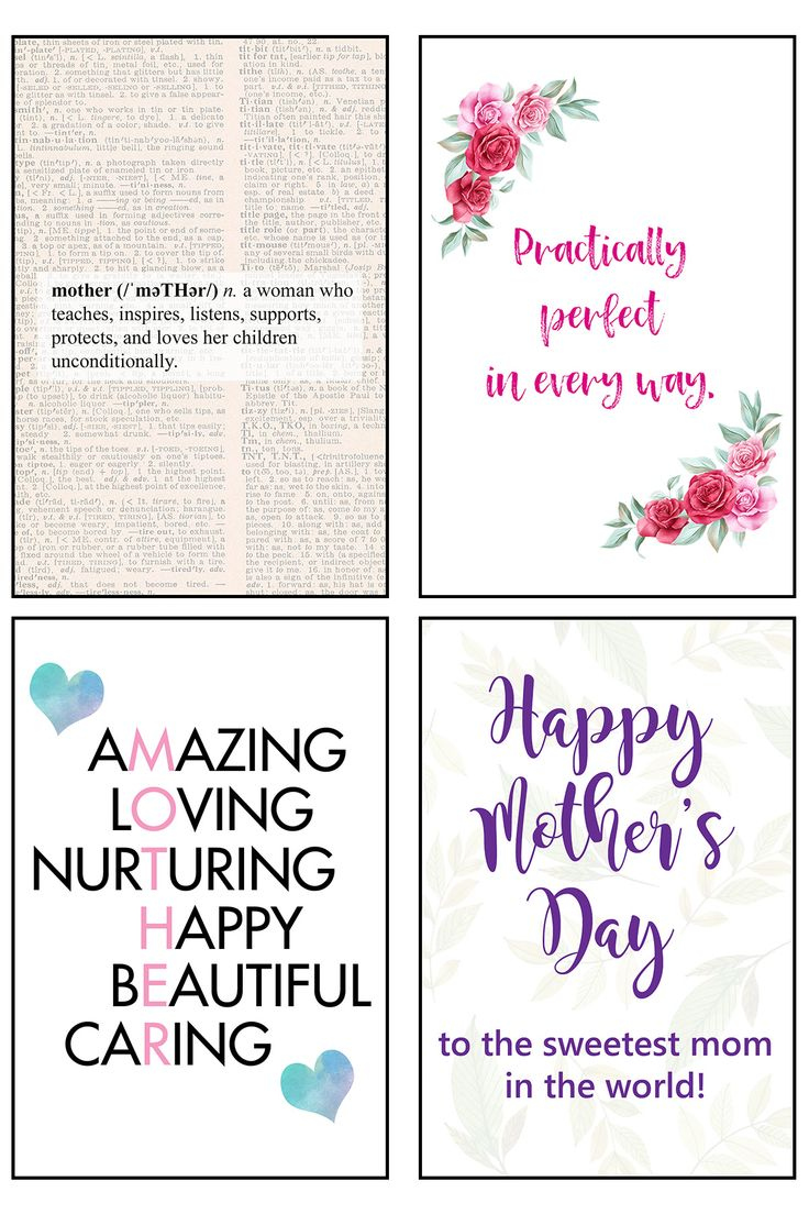 Free Printable Mother&amp;#039;S Day Cards | Mothers Day Card Template intended for Free Printable Mothers Day Cards To My Wife